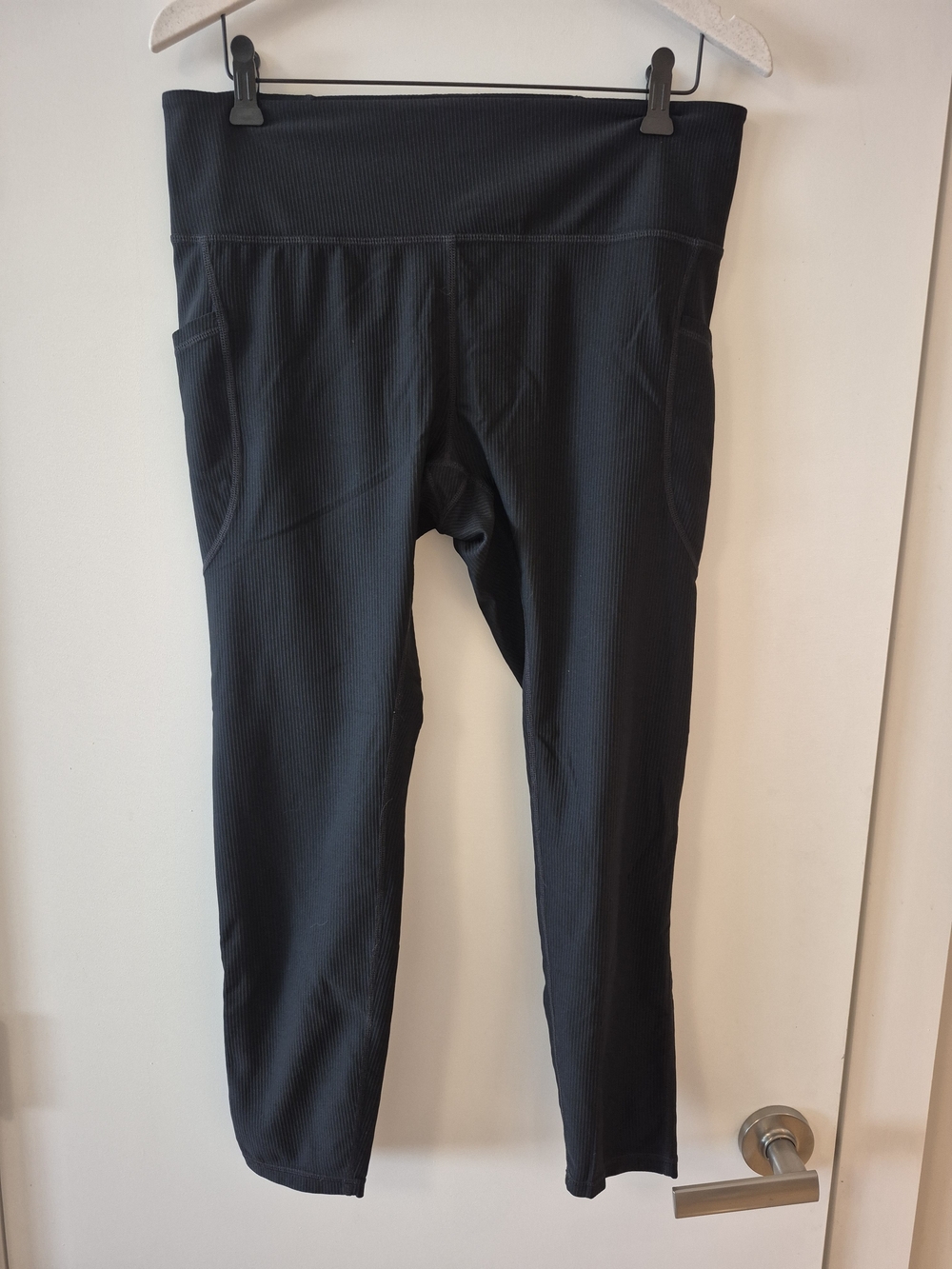 GAPFit Black Ribbed Active Leggings